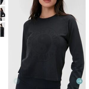 Spiritual Gangster Karma Harmony Seamless Long Sleeve Black XS/S